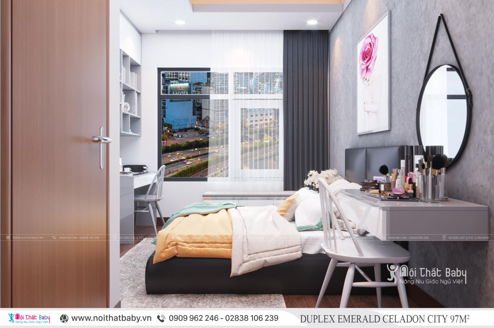 Tổng hợp các mẫu thiết kế nội thất Chung cư Emerald Celadon City
